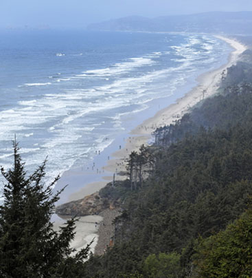 three capes scenic look oregon beach ocean front